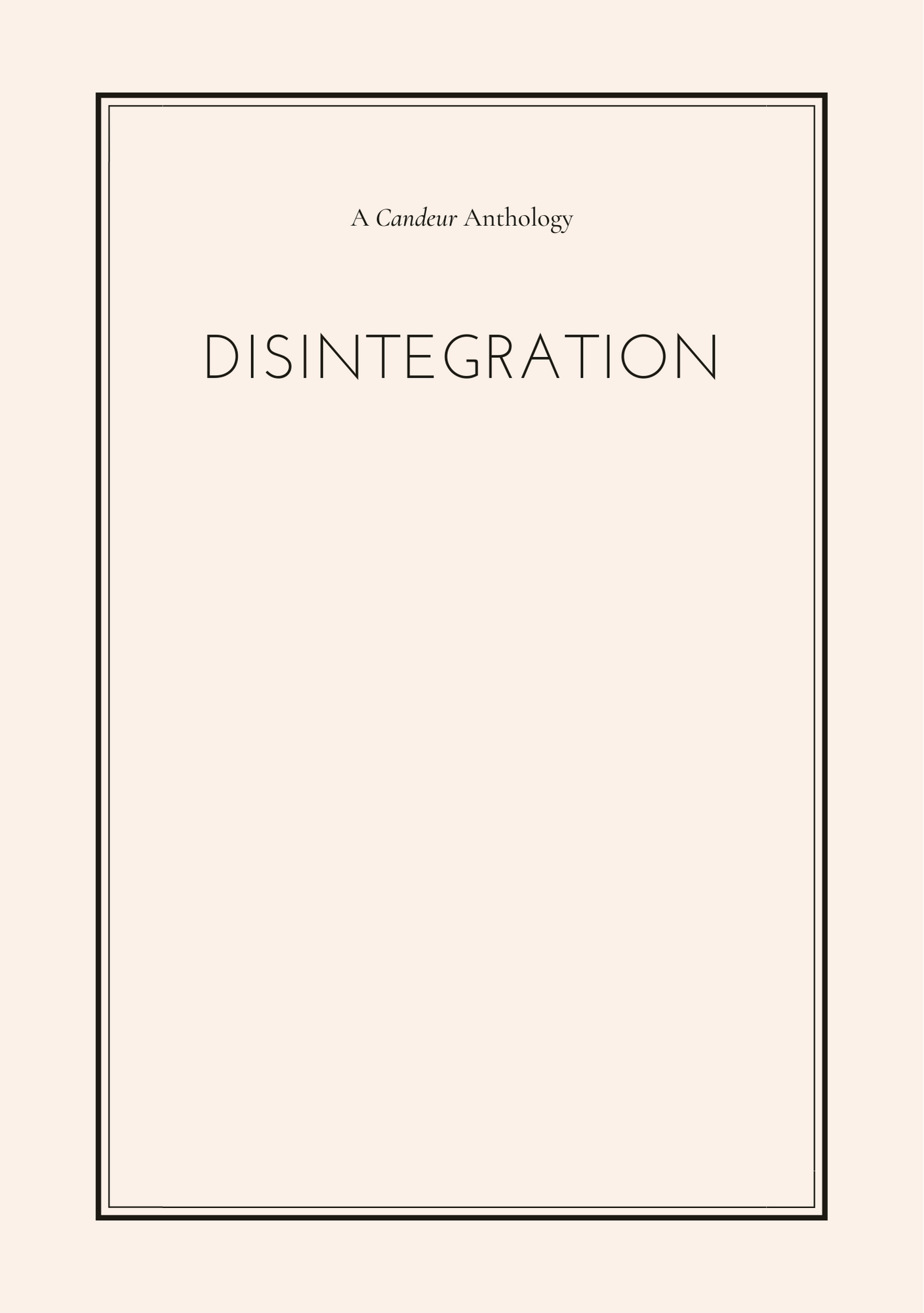 Disintegration